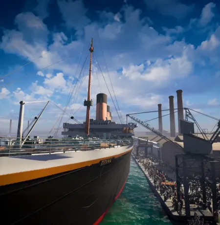 Imagen de la exposición Titanic